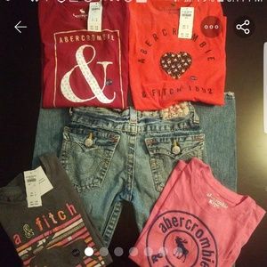 True religion & Abercrombie